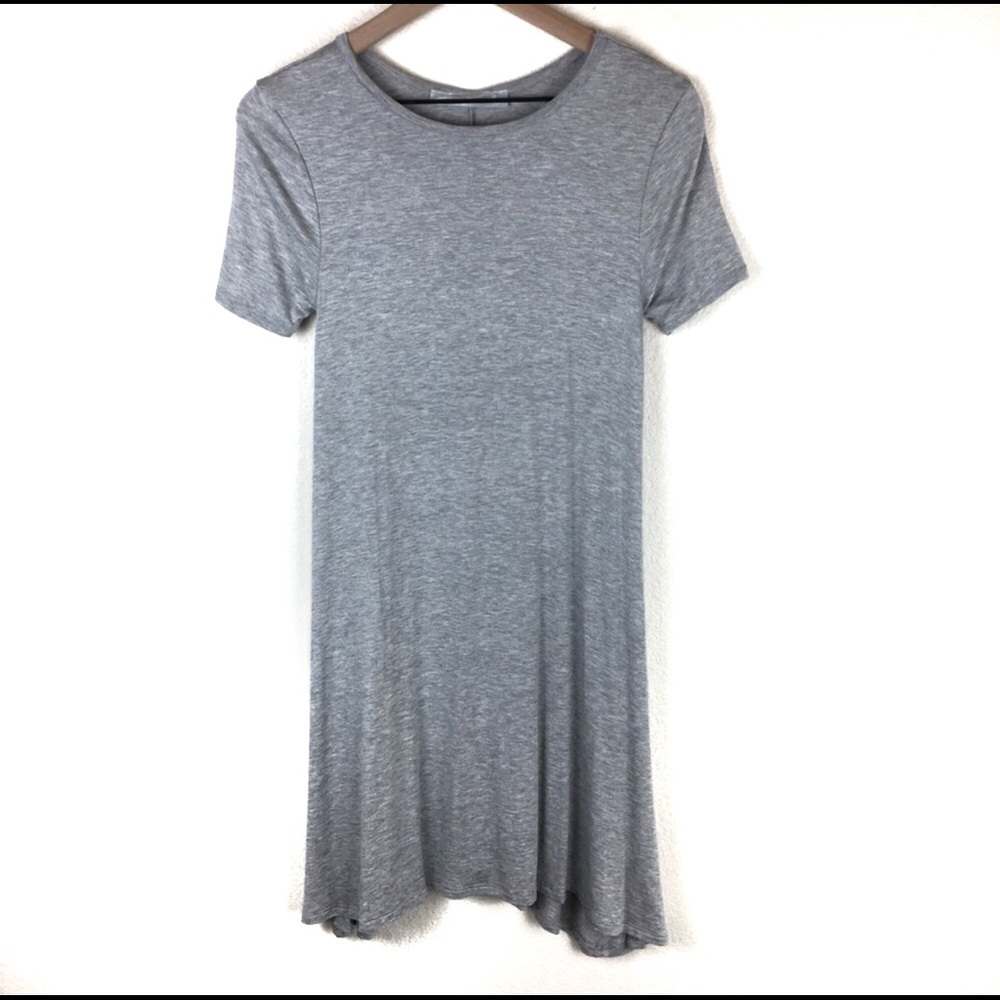 T-shirt Dress Gray